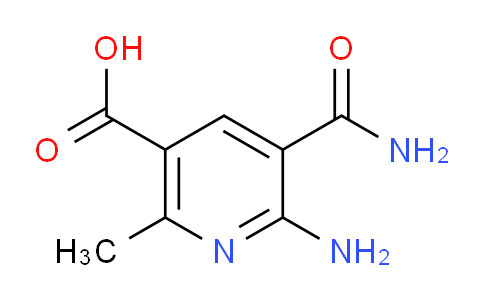 CAS No. 137522-54-4, 6-Amino-5-carbamoyl-2-methylnicotinic acid