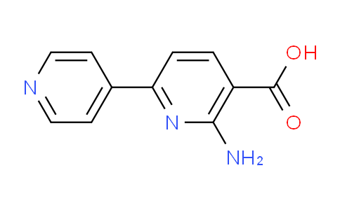 CAS No. 1707392-39-9, 6-Amino-[2,4'-bipyridine]-5-carboxylic acid