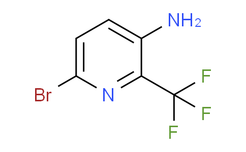 CAS No. 1805123-62-9, 6-Bromo-2-(trifluoromethyl)pyridin-3-amine