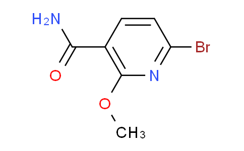 CAS No. 1246765-36-5, 6-Bromo-2-methoxynicotinamide