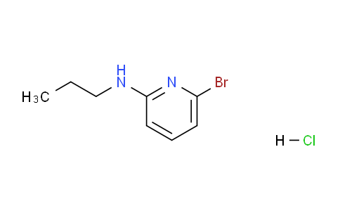 CAS No. 1150271-22-9, 6-Bromo-2-propylaminopyridine, HCl