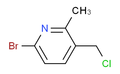 CAS No. 1196157-21-7, 6-Bromo-3-(chloromethyl)-2-methylpyridine