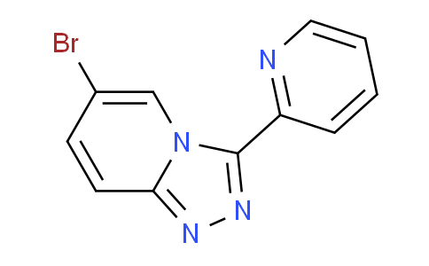 CAS No. 1439902-19-8, 6-Bromo-3-(pyridin-2-yl)-[1,2,4]triazolo[4,3-a]pyridine