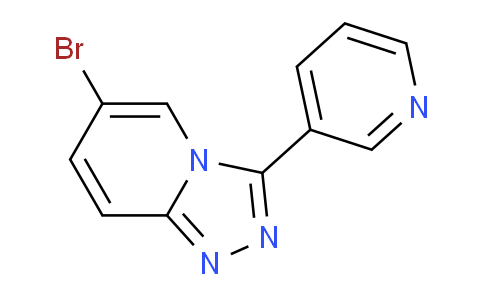 CAS No. 943613-36-3, 6-Bromo-3-(pyridin-3-yl)-[1,2,4]triazolo[4,3-a]pyridine