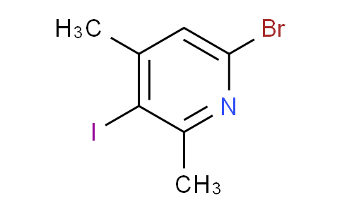 CAS No. 942206-05-5, 6-Bromo-3-iodo-2,4-dimethylpyridine