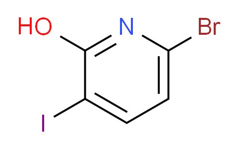 CAS No. 1820674-50-7, 6-Bromo-3-iodopyridin-2-ol