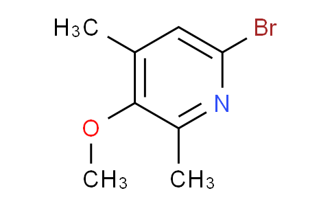 CAS No. 1062541-77-8, 6-Bromo-3-methoxy-2,4-dimethylpyridine