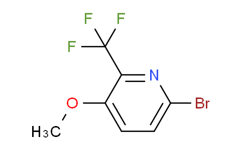 CAS No. 1227499-22-0, 6-Bromo-3-methoxy-2-(trifluoromethyl)pyridine