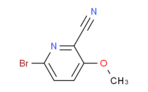CAS No. 393813-61-1, 6-Bromo-3-methoxypicolinonitrile