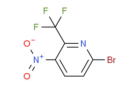 CAS No. 1224321-68-9, 6-Bromo-3-nitro-2-(trifluoromethyl)pyridine