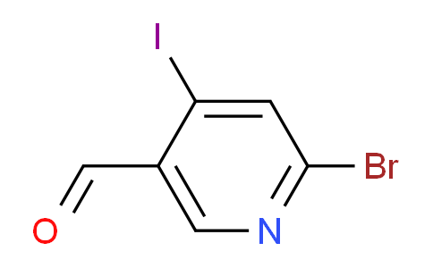 CAS No. 1289001-28-0, 6-Bromo-4-iodonicotinaldehyde