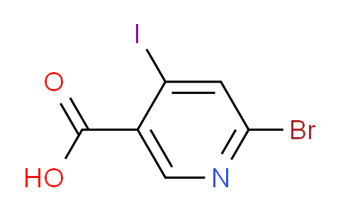 CAS No. 1200130-82-0, 6-Bromo-4-iodonicotinic acid