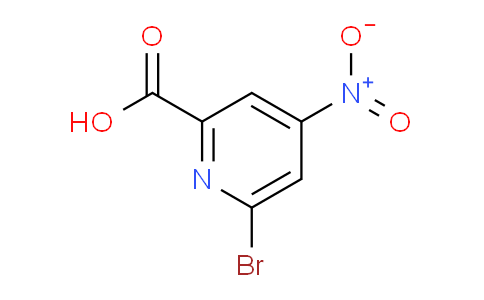 CAS No. 231287-89-1, 6-Bromo-4-nitropicolinic acid