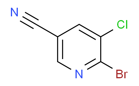 CAS No. 1256790-78-9, 6-Bromo-5-chloronicotinonitrile