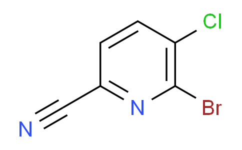CAS No. 1256823-45-6, 6-Bromo-5-chloropicolinonitrile