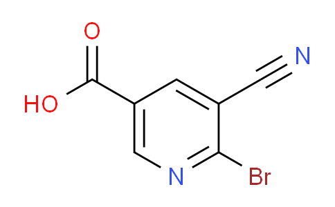 CAS No. 70416-51-2, 6-Bromo-5-cyanonicotinic acid