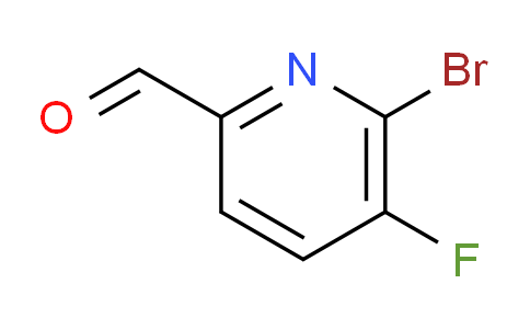 CAS No. 1227605-60-8, 6-Bromo-5-fluoropicolinaldehyde