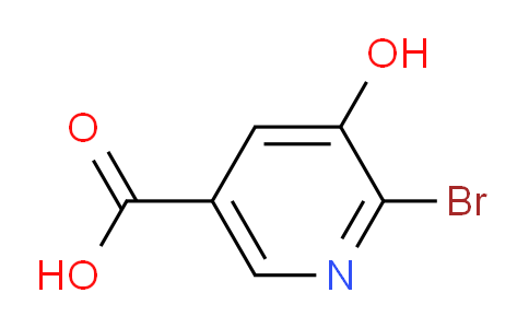 CAS No. 1216282-97-1, 6-Bromo-5-hydroxynicotinic acid