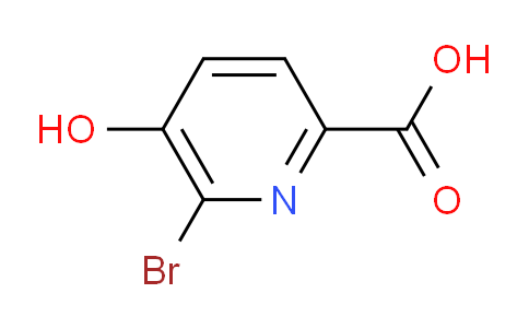 CAS No. 178876-92-1, 6-Bromo-5-hydroxypicolinic acid
