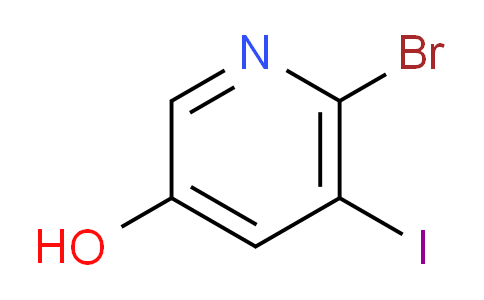 CAS No. 697300-70-2, 6-Bromo-5-iodopyridin-3-ol