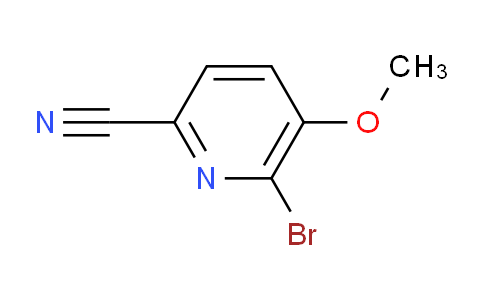 CAS No. 1112851-37-2, 6-Bromo-5-methoxypicolinonitrile