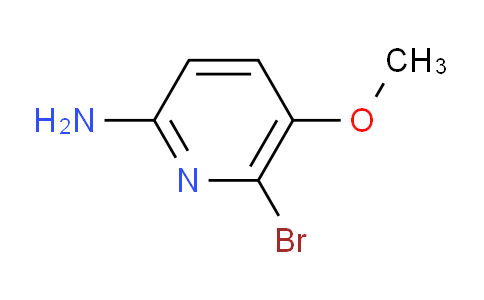 CAS No. 79491-43-3, 6-Bromo-5-methoxypyridin-2-amine