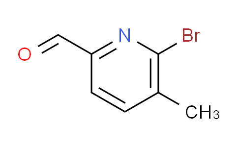 CAS No. 1289158-36-6, 6-Bromo-5-methylpicolinaldehyde