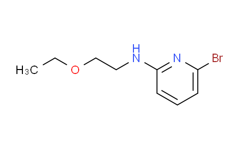 CAS No. 29449-88-5, 6-Bromo-N-(2-ethoxyethyl)pyridin-2-amine