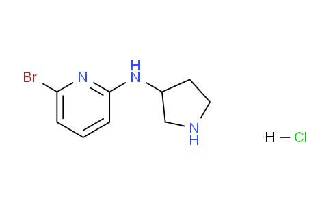CAS No. 1289385-17-6, 6-Bromo-N-(pyrrolidin-3-yl)pyridin-2-amine hydrochloride