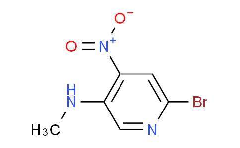 CAS No. 1218997-21-7, 6-Bromo-N-methyl-4-nitropyridin-3-amine