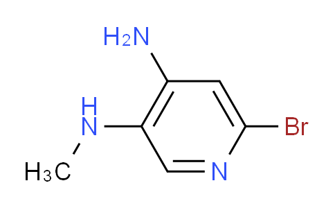 CAS No. 1218997-22-8, 6-Bromo-N3-methylpyridine-3,4-diamine