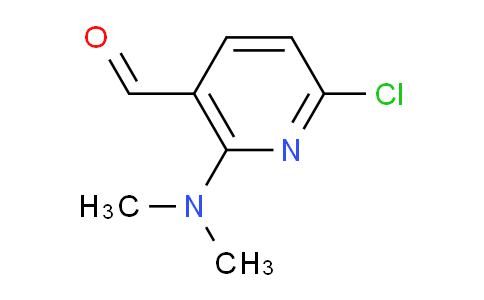 CAS No. 1233698-83-3, 6-Chloro-2-(dimethylamino)nicotinaldehyde