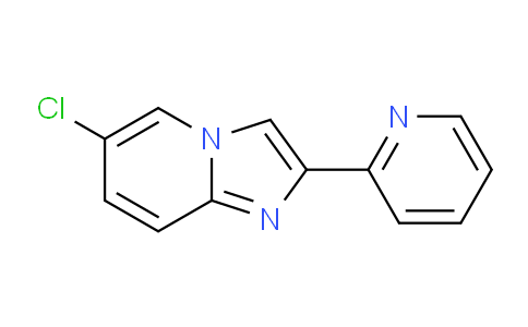 CAS No. 88594-23-4, 6-Chloro-2-(pyridin-2-yl)imidazo[1,2-a]pyridine