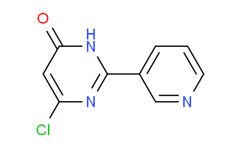 CAS No. 1706455-95-9, 6-Chloro-2-(pyridin-3-yl)pyrimidin-4(3H)-one