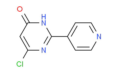 CAS No. 1706454-79-6, 6-Chloro-2-(pyridin-4-yl)pyrimidin-4(3H)-one