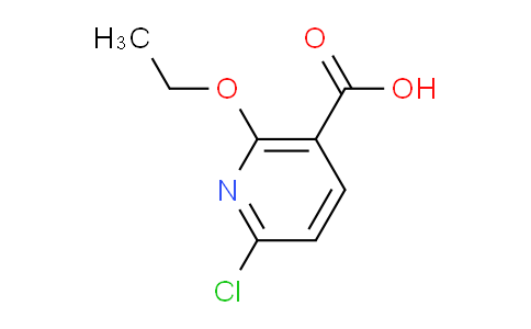 CAS No. 1343080-22-7, 6-Chloro-2-ethoxynicotinic acid