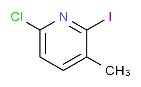 CAS No. 1261473-80-6, 6-Chloro-2-iodo-3-methylpyridine