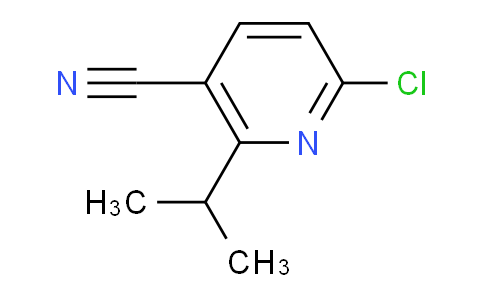 CAS No. 1707398-97-7, 6-Chloro-2-isopropylnicotinonitrile