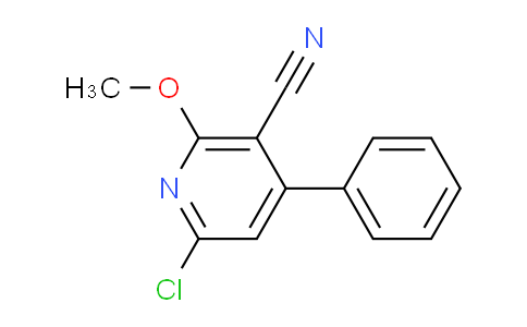 CAS No. 82420-66-4, 6-Chloro-2-methoxy-4-phenylnicotinonitrile