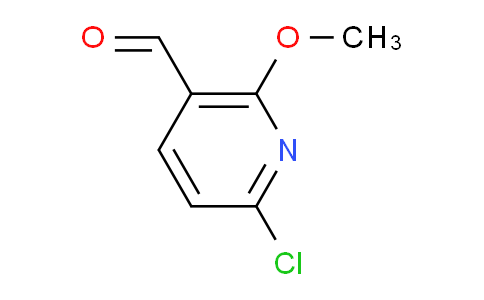 CAS No. 95652-81-6, 6-Chloro-2-methoxynicotinaldehyde