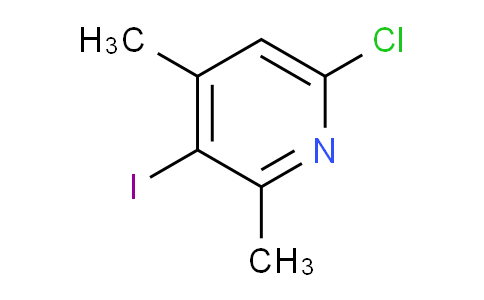CAS No. 1823931-60-7, 6-Chloro-3-iodo-2,4-dimethylpyridine