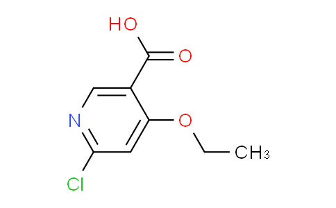CAS No. 887572-34-1, 6-Chloro-4-ethoxynicotinic acid