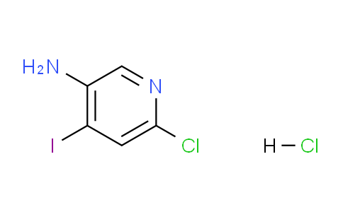 CAS No. 1956307-01-9, 6-Chloro-4-iodopyridin-3-amine hydrochloride