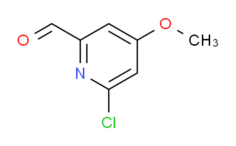 CAS No. 1060805-05-1, 6-Chloro-4-methoxypicolinaldehyde