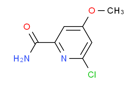 CAS No. 1393486-28-6, 6-Chloro-4-methoxypicolinamide