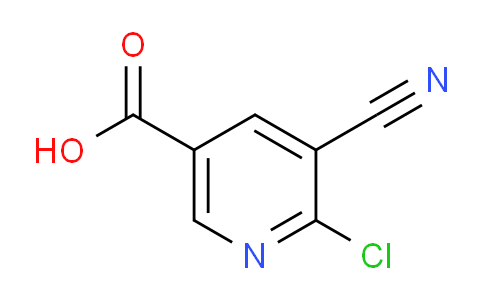 CAS No. 1206969-20-1, 6-Chloro-5-cyanonicotinic Acid