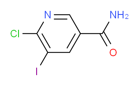 CAS No. 1242268-21-8, 6-Chloro-5-iodonicotinamide