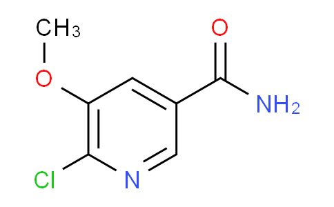 CAS No. 1881320-69-9, 6-Chloro-5-methoxynicotinamide