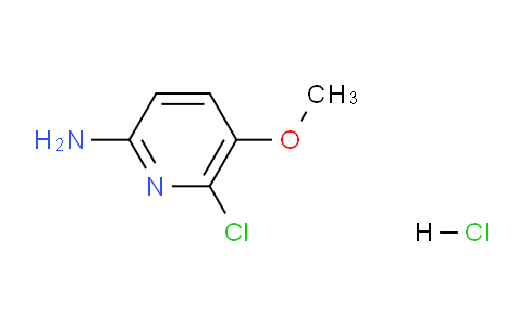 CAS No. 1523618-38-3, 6-Chloro-5-methoxypyridin-2-amine hydrochloride