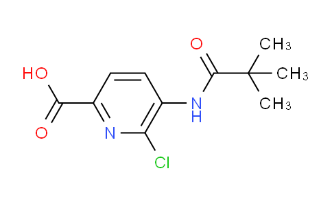 CAS No. 1142191-83-0, 6-Chloro-5-pivalamidopicolinic acid